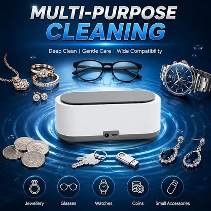 Portable Ultrasonic Jewelry Cleaner Machine